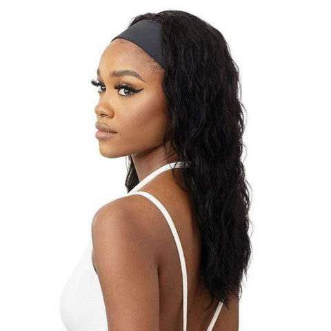 Outre 100% Human Hair WET & WAVY Headband Wig - LOOSE BODY 20" - SoGoodBB.com