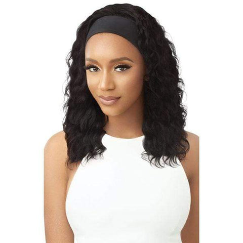 Outre 100% Human Hair WET & WAVY Headband Wig - LOOSE DEEP 20" - SoGoodBB.com