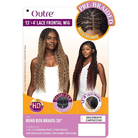 Outre 13x4 HD Pre-Braided Lace Front Wig - BOHO BOX BRAID 30" - SoGoodBB.com