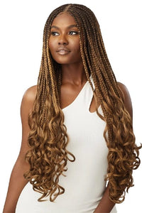 Outre 13x4 HD Pre-Braided Lace Front Wig - FRENCH CURL BOX BRAIDS 32" - SoGoodBB.com