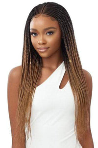 Outre 13x4 HD Pre-Braided Lace Front Wig - FULANI MICRO CORNROW BRAIDS - SoGoodBB.com