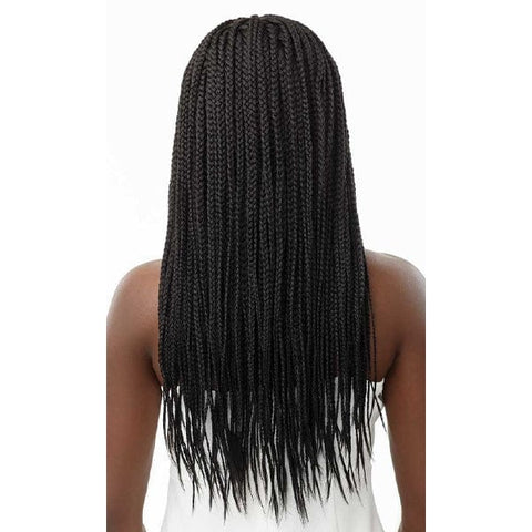 Outre 13x4 HD Pre-Braided Lace Front Wig - KNOTLESS SQUARE PART BRAIDS 26" - SoGoodBB.com