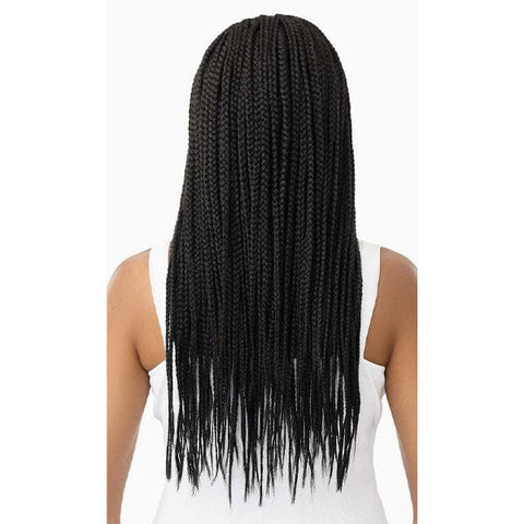 Outre 13x4 HD Pre-Braided Lace Front Wig - KNOTLESS TRIANGLE PART BRAIDS 26" - SoGoodBB.com