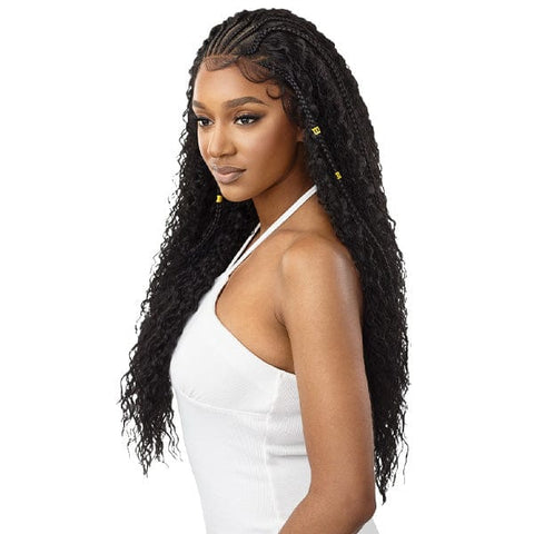 Outre 13x4 HD Pre-Braided Lace Front Wig - STITCH BRAID RIPPLE WAVE 30" - SoGoodBB.com