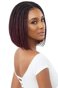 Outre 4x4 HD Pre-Braided Lace Front Wig - BOX BRAID BOB 12" - SoGoodBB.com