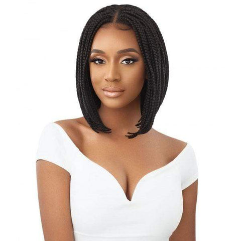 Outre 4x4 HD Pre-Braided Lace Front Wig - BOX BRAID BOB 12" - SoGoodBB.com