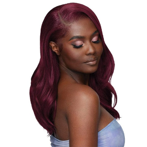 Outre Airtied Human Hair Blend Glueless 13X6 HD Lace Front Wig - HHB LOOSE BODY WAVE 18" - SoGoodBB.com