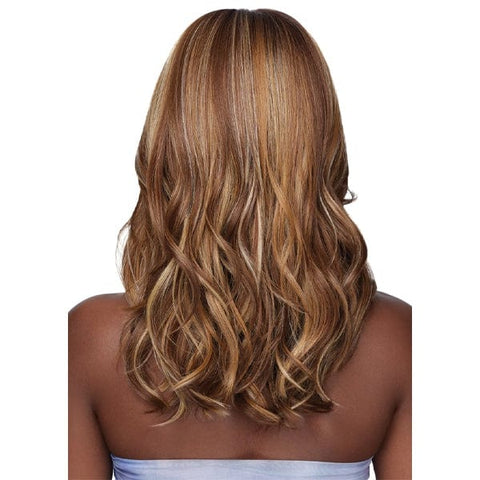 Outre Airtied Human Hair Blend Glueless 13X6 HD Lace Front Wig - HHB LOOSE BODY WAVE 18" - SoGoodBB.com