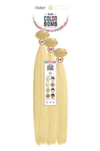 Outre Batik Colorbomb Blonde Collection Weaves - NATURAL STRAIGHT 3PCS - SoGoodBB.com