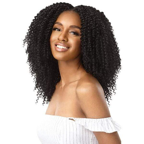 Outre Big Beautiful Hair HH Blend Clip In 9 Pcs - 4A KINKY CURL 10" - SoGoodBB.com
