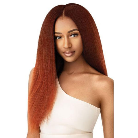 Outre Big Beautiful Hair HH Blend Clip In 9 Pcs - KINKY STRAIGHT 18" - SoGoodBB.com
