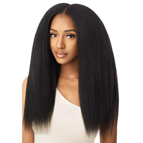 Outre Big Beautiful Hair HH Blend Clip In 9 Pcs - KINKY STRAIGHT 18" - SoGoodBB.com