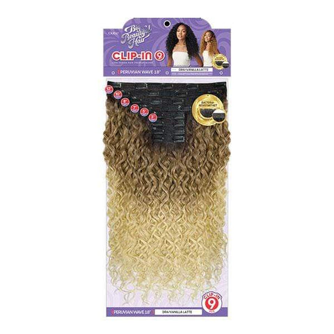 Outre Big Beautiful Hair HH Blend Clip In 9 Pcs - PERUVIAN WAVE 18" - SoGoodBB.com