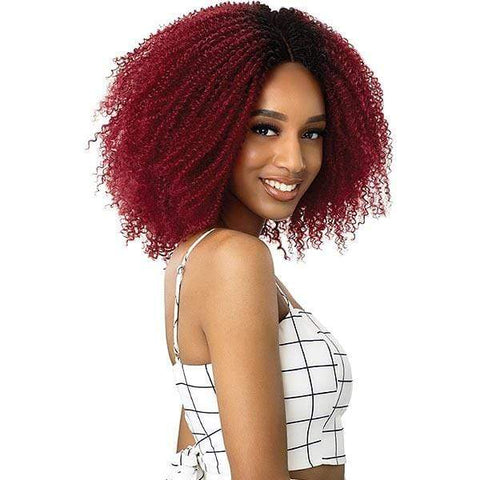 Outre Big Beautiful Hair Synthetic Lace Front Wig - 4B CROWN CURLS - SoGoodBB.com