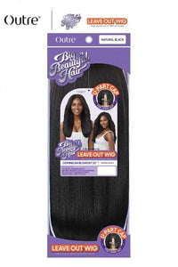 Outre Big Beautiful HH Blend Leave Out U Part Wig - DOMINICAN BLOWOUT 22" - SoGoodBB.com