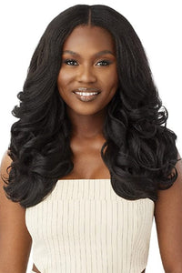 Outre Big Beautiful HH Blend Leave Out U Part Wig - DOMINICAN BODY CURL 20" - SoGoodBB.com