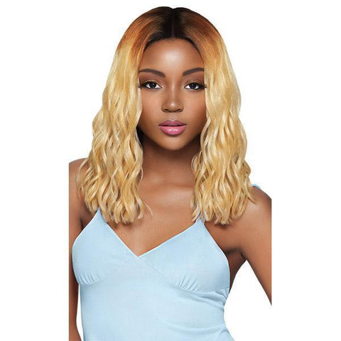 Outre Blunt Cut Curly Swiss Lace I-Part Lace Front Wig - SHAWNI - SoGoodBB.com