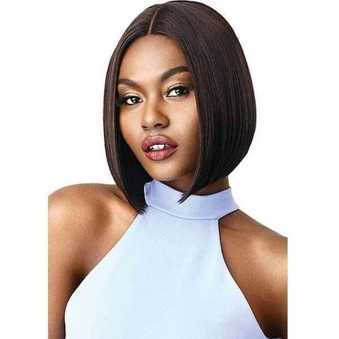 Outre Blunt Cut Swiss Lace I-Part Lace Front Wig - AMA - SoGoodBB.com
