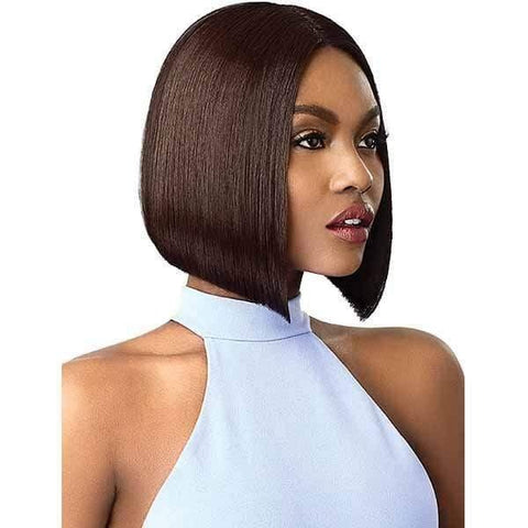 Outre Blunt Cut Swiss Lace I-Part Lace Front Wig - AMA - SoGoodBB.com