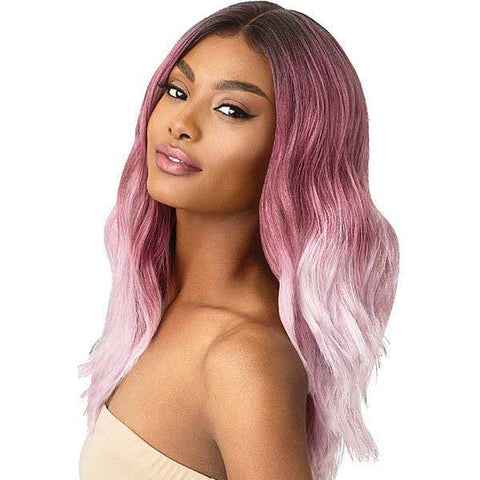 Outre Color Bomb Synthetic Swiss Lace Front Wig - CELESTE - Clearance - SoGoodBB.com