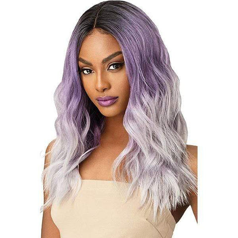 Outre Color Bomb Synthetic Swiss Lace Front Wig - CELESTE - Clearance - SoGoodBB.com