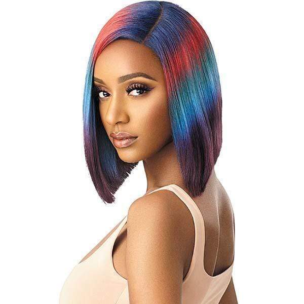 Outre Color Bomb Synthetic Swiss Lace Front Wig - KIELY - Unbeatable - SoGoodBB.com
