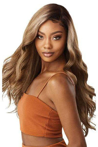Outre Color Bomb Synthetic Swiss Lace Front Wig - KIMANI - SoGoodBB.com