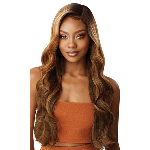 Outre Color Bomb Synthetic Swiss Lace Front Wig - KIMANI - SoGoodBB.com