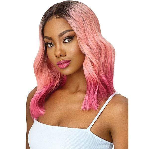 Outre Color Bomb Synthetic Swiss Lace Front Wig - NAHLA - Clearance - SoGoodBB.com