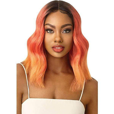 Outre Color Bomb Synthetic Swiss Lace Front Wig - NAHLA - Clearance - SoGoodBB.com