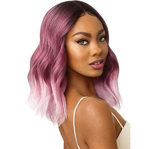 Outre Color Bomb Synthetic Swiss Lace Front Wig - NAHLA - Clearance - SoGoodBB.com