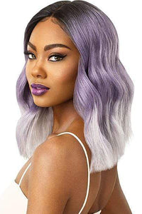Outre Color Bomb Synthetic Swiss Lace Front Wig - NAHLA - Clearance - SoGoodBB.com