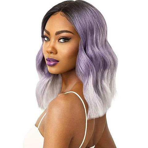 Outre Color Bomb Synthetic Swiss Lace Front Wig - NAHLA - Clearance - SoGoodBB.com