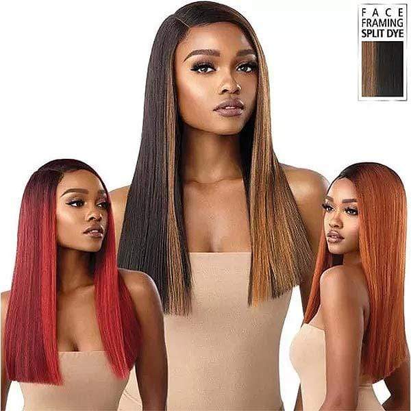 Outre Color Bomb Synthetic Swiss Lace Front Wig - VERONA - SoGoodBB.com