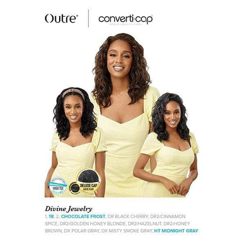 Outre Converti Cap Synthetic Hair Wig - DIVINE JEWELRY - SoGoodBB.com
