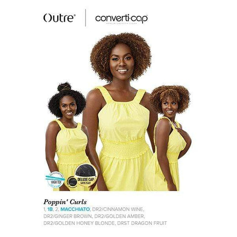 Outre Converti Cap Synthetic Hair Wig - POPPIN' CURLS - SoGoodBB.com