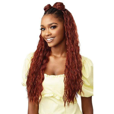 Outre Converti Cap Wet & Wavy Synthetic Hair Wig - LET IT RIPPLE - SoGoodBB.com