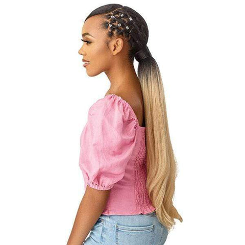 Outre Converti Cap + Wrap Pony Synthetic Hair Wig - KISS & TELL - SoGoodBB.com