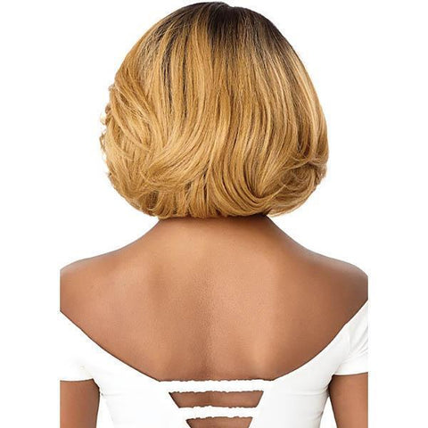 Outre Deep Part Lace Wigs Outre Synthetic 5" Deep L-Part Swiss Lace Front Wig - GWEN