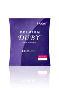Outre Duby 100% Human Hair Closure - Premium Duby Closure - SoGoodBB.com