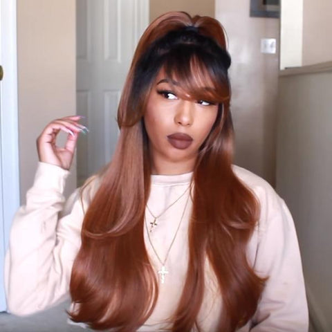 Outre Human Hair Blend 13x4 Optimix Lace Wig - DAPHNE - SoGoodBB.com