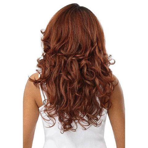 Outre Human Hair Blend 360 Lace Front Wig - VELORA - SoGoodBB.com