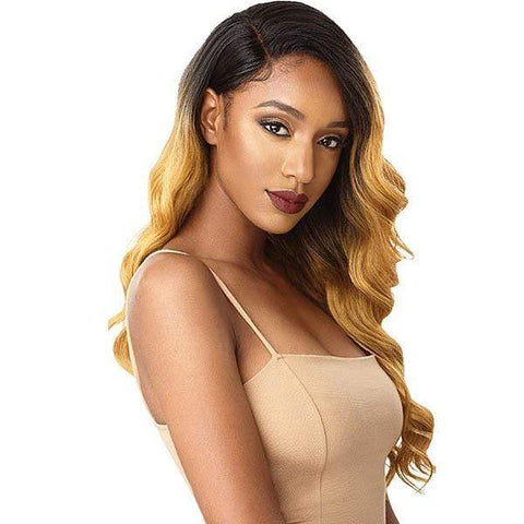 Outre Human Hair Blend 360 Lace Wig - NATURAL DEEP WAVE - SoGoodBB.com