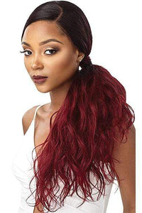 Outre Human Hair Blend 360 Lace Wig - NATURAL LOOSE WAVE - SoGoodBB.com