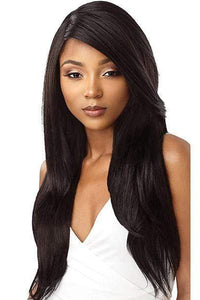 Outre Human Hair Blend 360 Lace Wig - NATURAL STRAIGHT - SoGoodBB.com