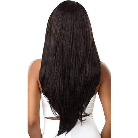 Outre Human Hair Blend 360 Lace Wig - NATURAL STRAIGHT - SoGoodBB.com