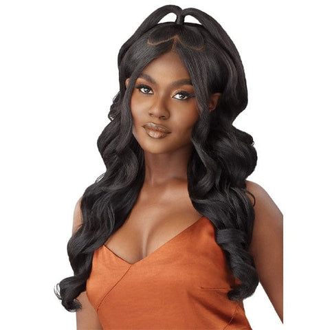 Outre Human Hair Blend 5x5 Lace Closure Wig - HHB BODY CURL 24" - SoGoodBB.com