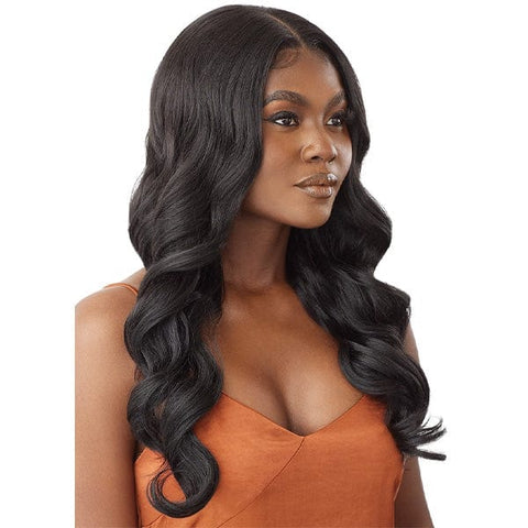 Outre Human Hair Blend 5x5 Lace Closure Wig - HHB BODY CURL 24" - SoGoodBB.com