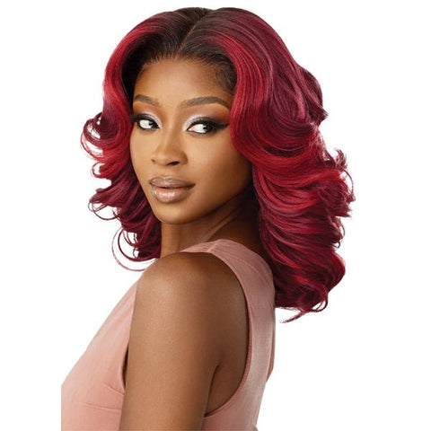 Outre Human Hair Blend 5x5 Lace Closure Wig - HHB BODY WAVE 16" - SoGoodBB.com