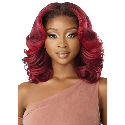Outre Human Hair Blend 5x5 Lace Closure Wig - HHB BODY WAVE 16" - SoGoodBB.com